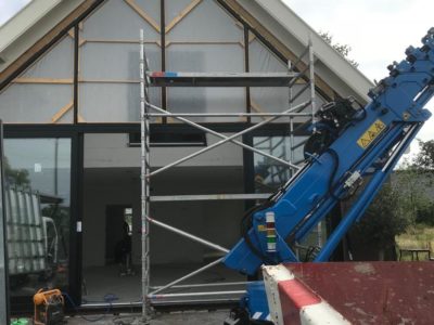 Grote ruiten plaasten