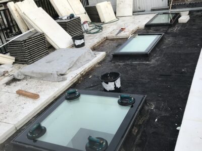Beloopbaar glas dakterras